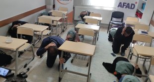 Van'da deprem tatbikatı