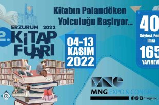 Edebiyat dünyasının kalbi, Erzurum MNG Expo Kitap Fuarı'nda atacak