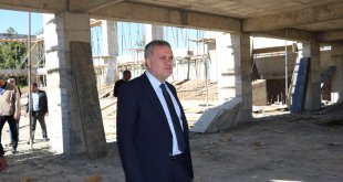 Baskil spor salonunun yapımı sürüyor