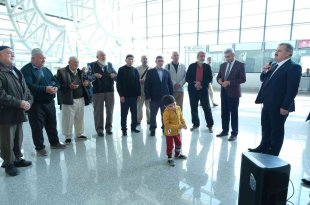Erzincan'da umre yolcuları dualarla uğurlandı