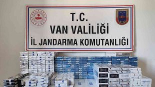 Van'da 15 bin 128 paket kaçak sigara ele geçirildi