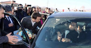 Erzincan'da gaziye coşkulu karşılama