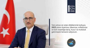 İpekyolu Kaymakamı ve Belediye Başkan Vekili İhsan Emre Aydın'ın yeni yıl mesajı