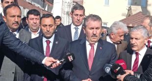 BBP Genel Başkanı Mustafa Destici Hakkari'de konuştu