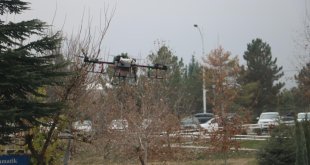Doğu Anadolu'da tarım alanlarının yüzde 70'i dronlarla ilaçlanıyor