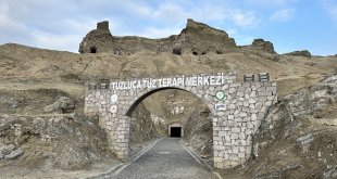 Iğdır'ın tuz mağaraları FPV dronla görüntülendi