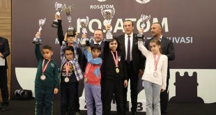 Rosatom Mersin Bölge Satranç Turnuvası'nda şampiyonlar belli oldu