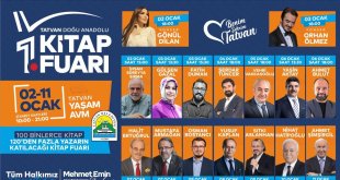 Tatvan'da yüzbinlerce kitap okur severler ile buluşuyor