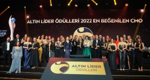Türkiye'nin "En Beğenilen CMO Altın Liderleri" ödüllerine kavuştu