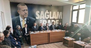 Kars Milletvekilleri Arslan ve Kılıç, Sarıkamış'ta ziyarette bulundu