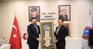 Tuzla Belediye Başkanı Yazıcı, Ağrı Valisi Varol ve Belediye Başkanı Sayan'ı ziyaret etti
