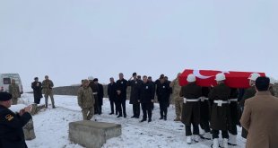 Kars'ta hayatını kaybeden Kore gazisi toprağa verildi