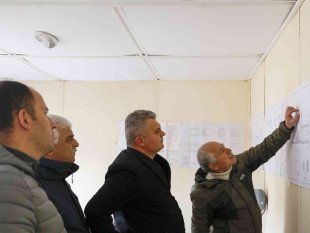 Bölge Müdürü Yavuz; Hınıs Başköy ve Söylemez barajlarında incelemelerde bulundu