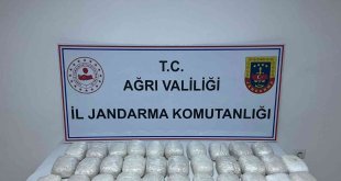 Ağrı'da 31 kilo 587 gram metamfetamin ele geçirildi