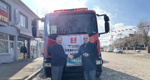 Çıldır Belediyesine TBB'den hibe itfaiye