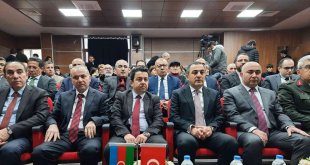 Azerbaycan'ın merhum Cumhurbaşkanı Aliyev Kars'ta anıldı