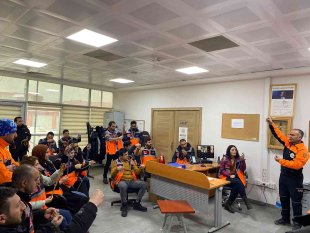 Kars'ta AFAD gönüllü eğitimleri sürüyor