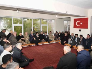 Hakkari'de şehit Korkmaz için Mevlid-i Şerif okutuldu