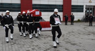 Malatya'da trafik kazasında şehit olan komiser yardımcısı için tören düzenlendi