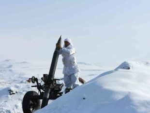 Kars'ta kış tatbikatının hazırlıkları nefes kesti