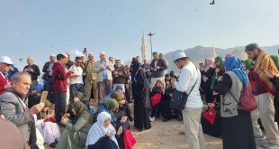 Erzincanlı umreciler kutsal topraklarda