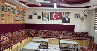 Erzurum'da onarılan atıl bina şehit yakınları ve gaziler için 'kültür evi' oldu