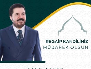 Başkan Sayan'dan kandil mesajı