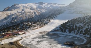 Ergan Dağı Kayak Merkezi kuraklık nedeniyle sezonu açamadı