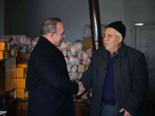 Vali Hüseyin Öner, esnaf ziyaretlerine devam ediyor