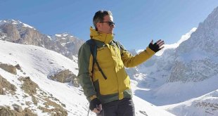 Yüksekovalı dağcı, ilk kez ocak ayında Cennet-Cehennem Vadisi'ne çıktı