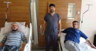 Damarı yırtılan ve genişleyen hastalara başarılı müdahale