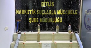 Bitlis'te 16 kilo 700 gram sentetik uyuşturucu ele geçirildi