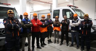 Muş'taki "Hazır destek AFAD gönüllüleri" olası afetlere karşı nöbet tutuyor