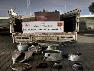 Iğdır'da köylerde hırsızlık: 2 gözaltı