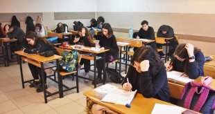 İl geneli ortak deneme sınavı yapıldı