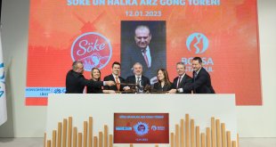 Borsa İstanbul'da gong Söke için çaldı