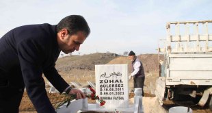 Aile ve Sosyal Hizmetler Bakanlığı, Elazığ'da kimsesizler mezarlığına gömülen engelli kızın mezar taşını yaptırdı