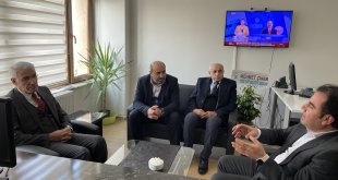 Battalgazi Belediye Başkanı Güder'den AA'ya ziyaret