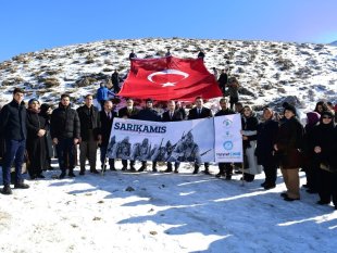 Yeşilyurt'ta Sarıkamış şehitleri unutulmadı