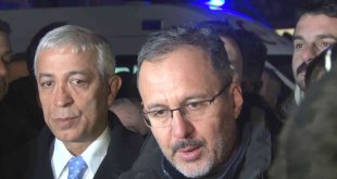 Bakan Kasapoğlu: "Alçıpan tavanın çökmesi sonucu 10 kişi yaralandı, durumları iyi"