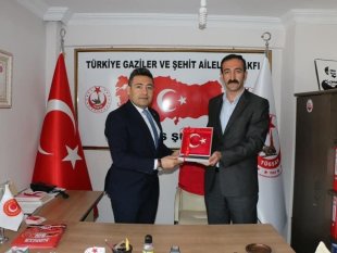 Kaymakam Özçelik: "Şehit ailelerimizin ve gazilerimizin her zaman yanındayız"