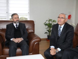 Başkan Güder'den Müftü Yıldırım'a hayırlı olsun ziyareti