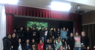 Çıldır'da liseli öğrencilere "120" filmi izlettirildi
