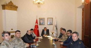 Sarıkamış şehitleri etkinliği güvenlik toplantısı yapıldı