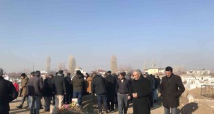 İzmir'deki vinç kazasında hayatını kaybeden Iğdırlı vatandaş toprağa verildi
