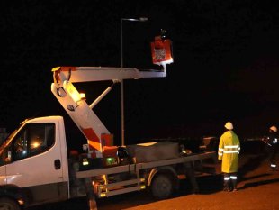 Kesintisiz enerji için dondurucu havada zorlu yılbaşı mesaisi