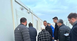 Malatya'da 10 bin 500 kişilik konteyner kent kuruluyor