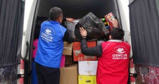 Yüksekova Gençlik Merkezinin gönülleri Hatay'a gitti