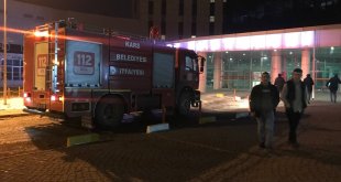 Kars'ta hastanede çıkan küçük çaplı yangın söndürüldü