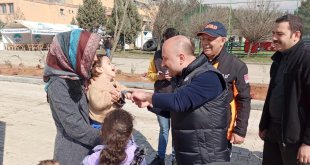 Vali Varol konteynır kenti ziyaret etti